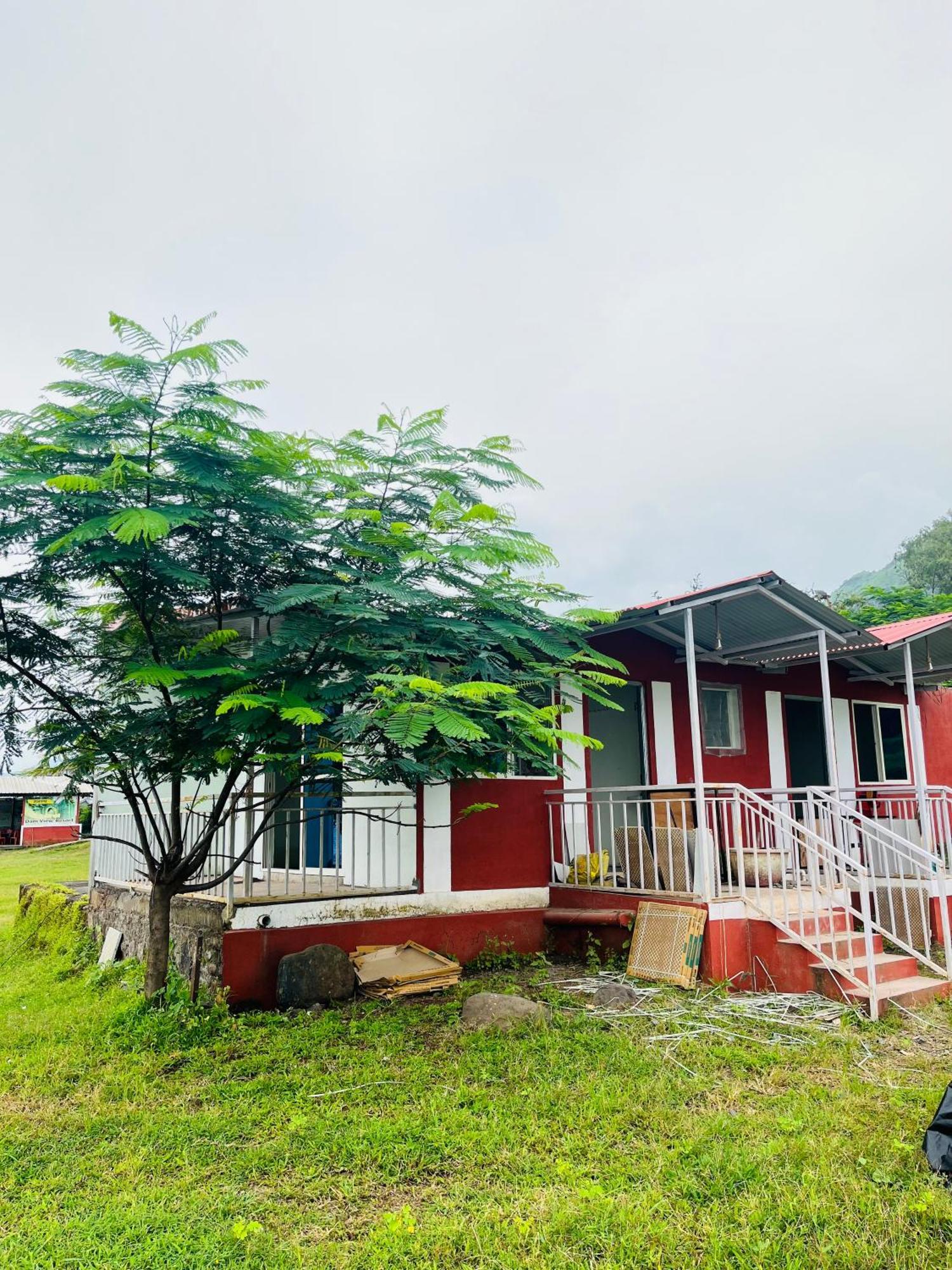 Hotel Mauli Agro Farm Dam View Resort Satara Exterior foto